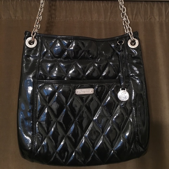 Grace Adele Black Patent Leather Bag - Picture 1 of 5